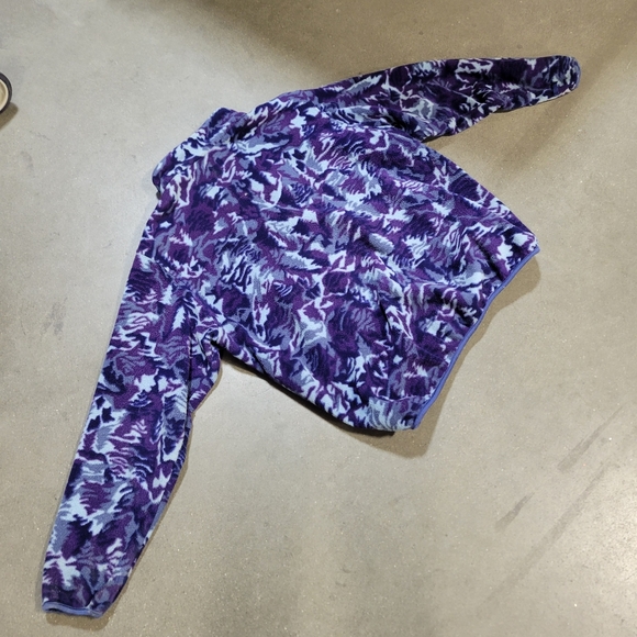 Vintage Sierra Designs Retro Jacket fleece 80s 90s Mens XL camo - Picture 10 of 11